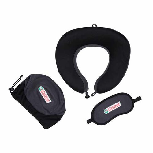Pillow and Eyemask in Pouch