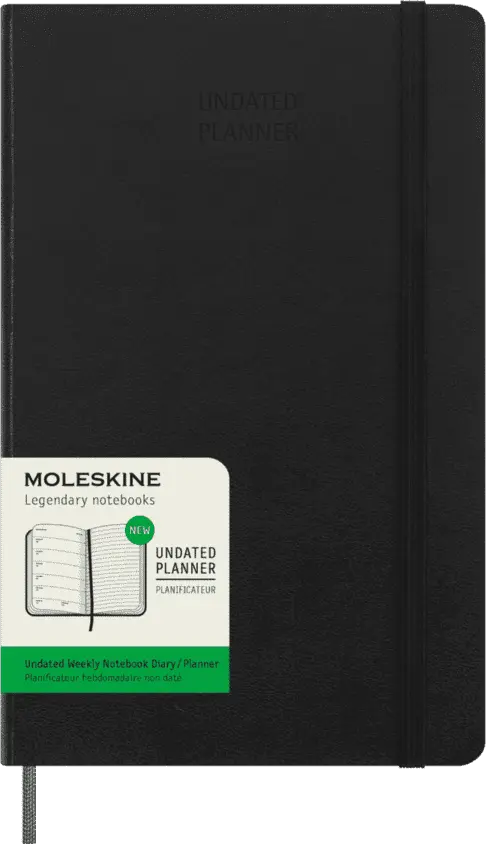 Moleskine Undated 12-Month Weekly Planner