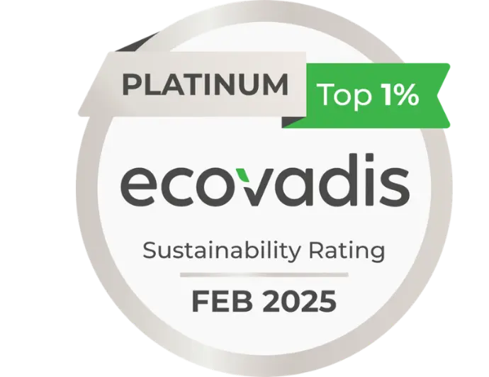 ecovadis Sustainability Rating Feb 2025