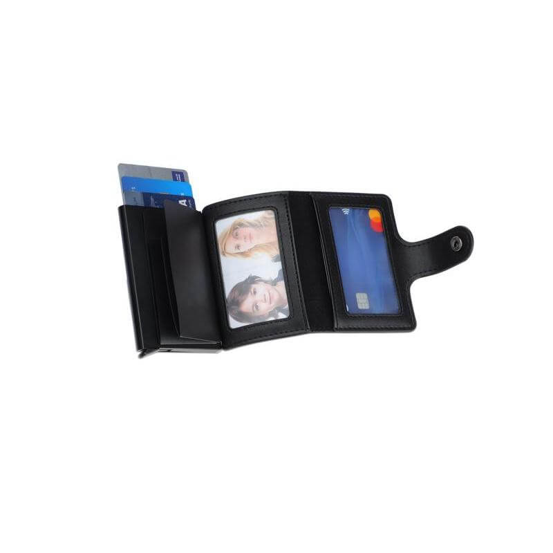 FLORINA - RFID Card Holder - Black