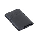 TROMSI - PU Card Holder with Air Tag - Black