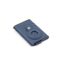 TROMSI - PU Card Holder with Air Tag - Navy Blue