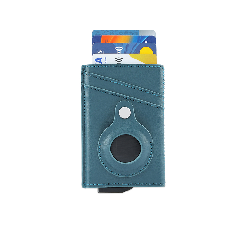 TROMSI - PU Card Holder with Air Tag - Green