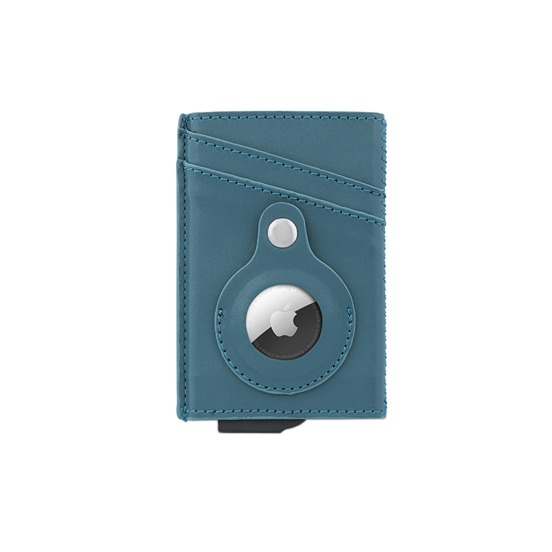 TROMSI - PU Card Holder with Air Tag - Green