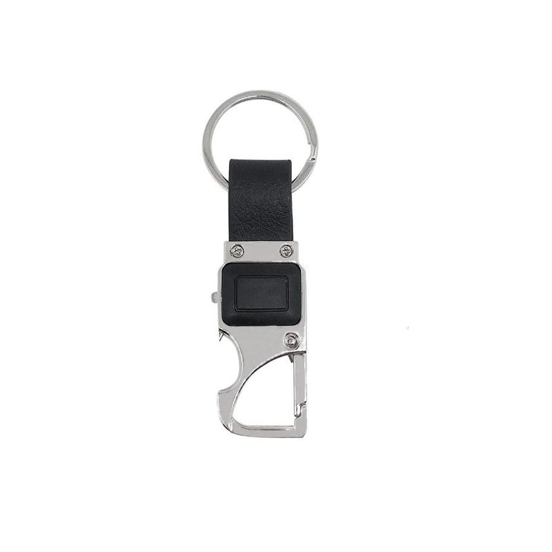 REINE -  Set of RFID Card Holder, Key Chain and Pen - Black