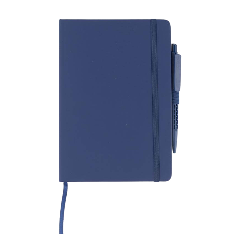 KOKSI - Giftology Set of Notebook and Pen - Navy Blue