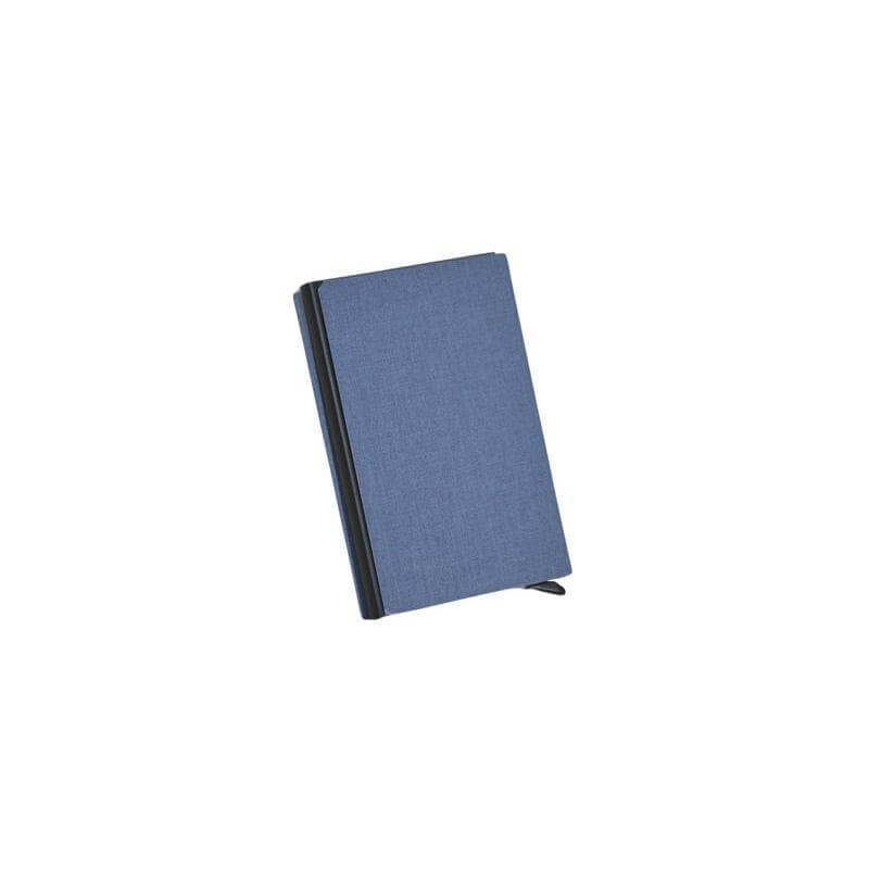 TESSIN - SANTHOME - Set of Notebook, Pen and Card Holder - Navy Blue