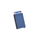 TESSIN - SANTHOME - Set of Notebook, Pen and Card Holder - Navy Blue