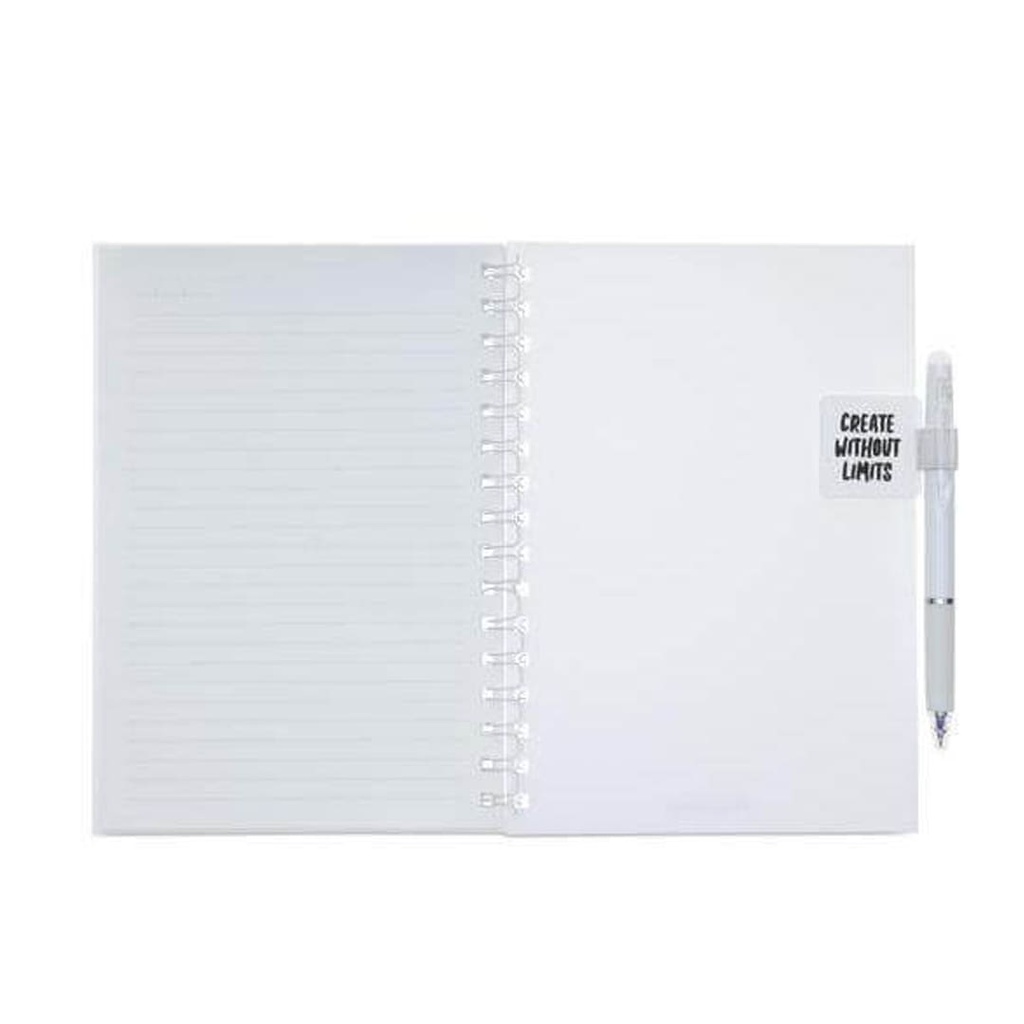 ETERNITY - Santhome Erasable Notebook & Pen Set (White)