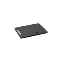 BLACE - @memorii Recycled PU Mouse Pad with Wireless Charger & Mobile Stand - Black