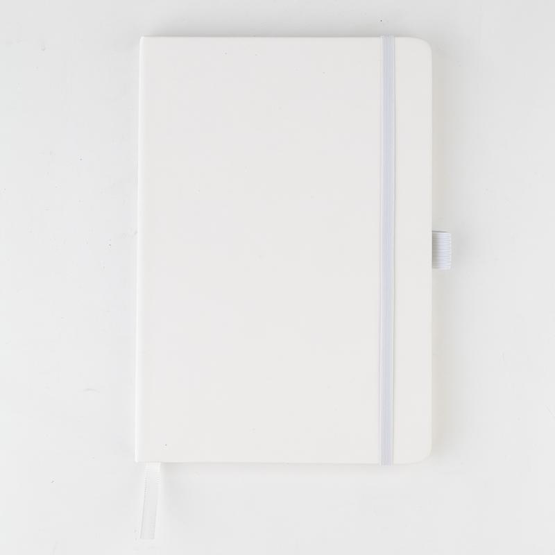 JURSI - A5 PU Cover Notebook - White