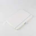 JURSI - A5 PU Cover Notebook - White