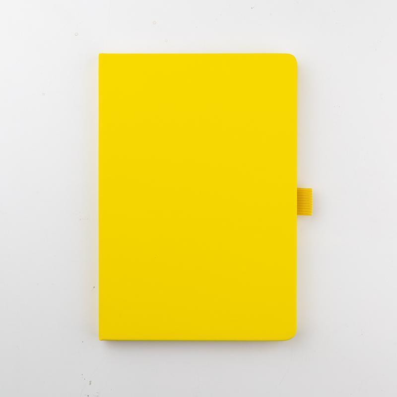 JURSI - A5 PU Cover Notebook - Yellow