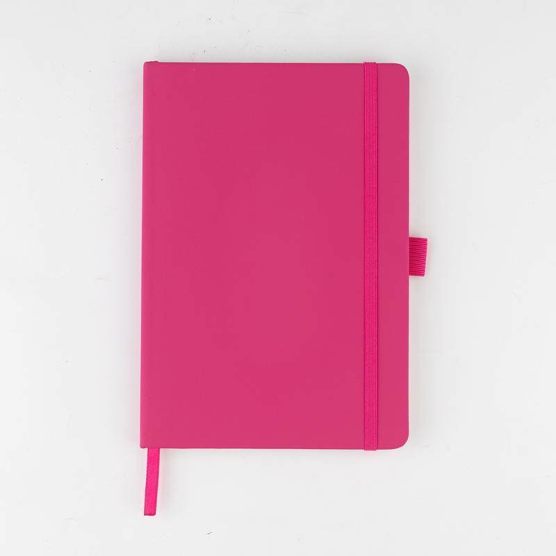 JURSI - A5 PU Cover Notebook - Pink