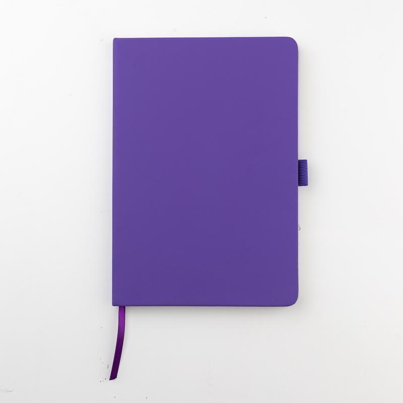 JURSI - A5 PU Cover Notebook - Violet