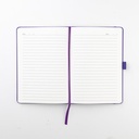 JURSI - A5 PU Cover Notebook - Violet