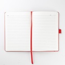 JURSI - A5 PU Cover Notebook - Red