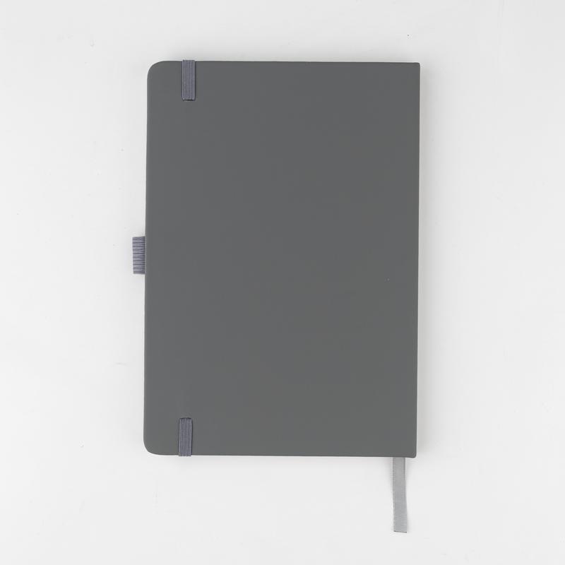 JURSI - A5 PU Cover Notebook - Grey