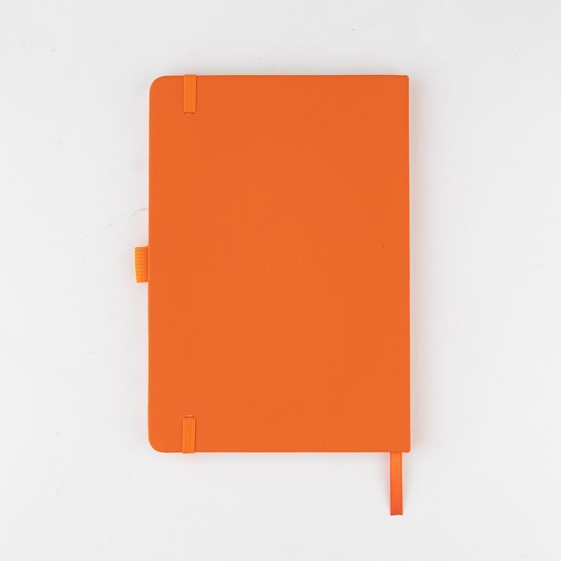 JURSI - A5 PU Cover Notebook - Orange