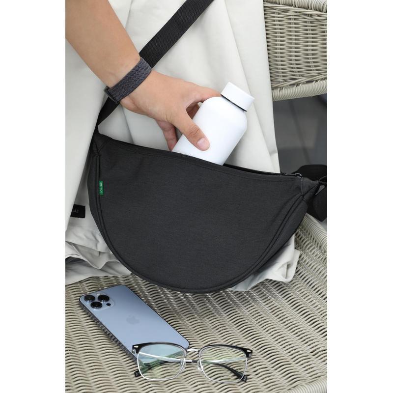 MOURA - Santhome RPET Half Moon Sling Bag