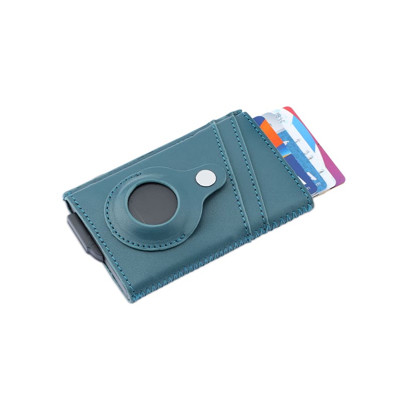 TROMSI - Santhome® PU Card Holder with Santhome Tag pocket - Green