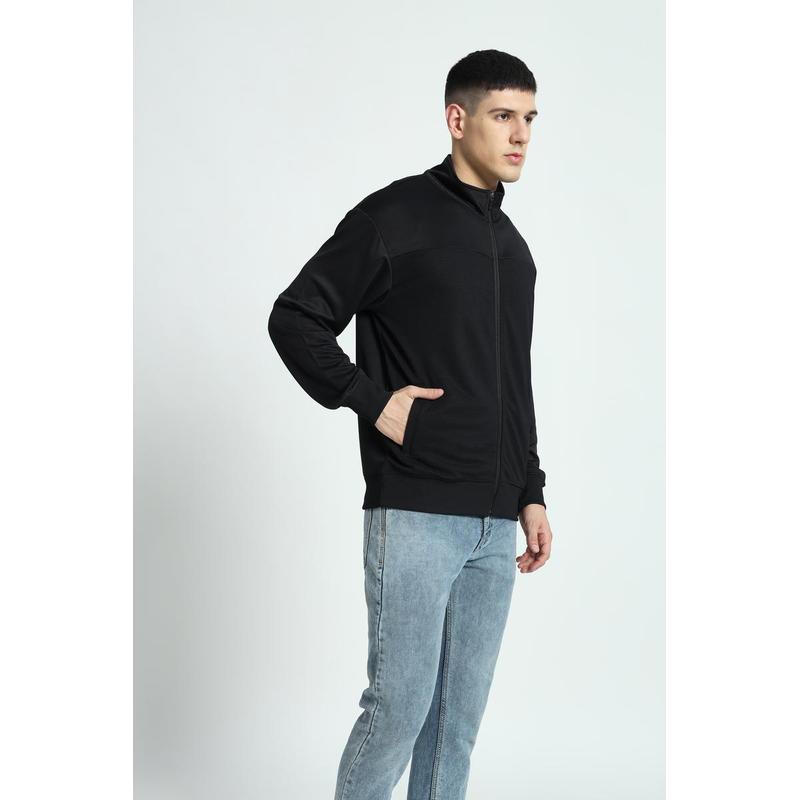 MARSHALL - Santhome Comfort Wind Jacket - Black