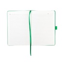 JURSI - Giftology A5 PU Notebook with Pen Loop - Green