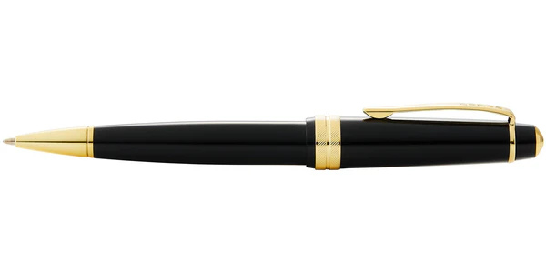 Cross Bailey Light(TM) Polished Black Resin and Gold Tone Ballpoint Pen