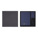 TESSIN - CHANGE ZERO Sustainable Gift Set with Refillable Notebook, Pen & Cardholder - Navy