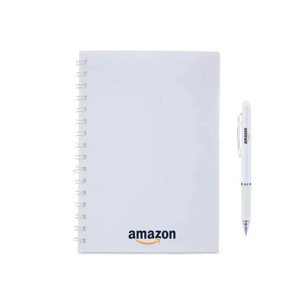 Santhome® Eternity - The Reusable Notebook & Pen Set - White