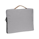 SALCEA - Santhome® 15" Laptop Sleeve - Grey/Tan