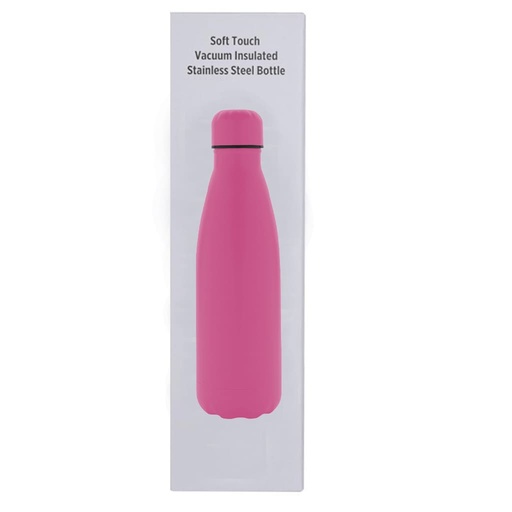 GRODNO - Soft Touch Insulated Water Bottle - Pink