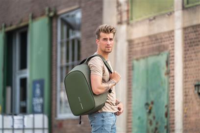 XDDESIGN BOBBY HERO Anti-theft Backpack in rPET material Green