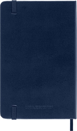 Moleskine Pocket Notebook - Hard Cover - Ruled - Navy Blue