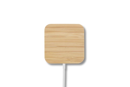 DOMITZ - 15W Square Bamboo Magsafe Wireless Charger