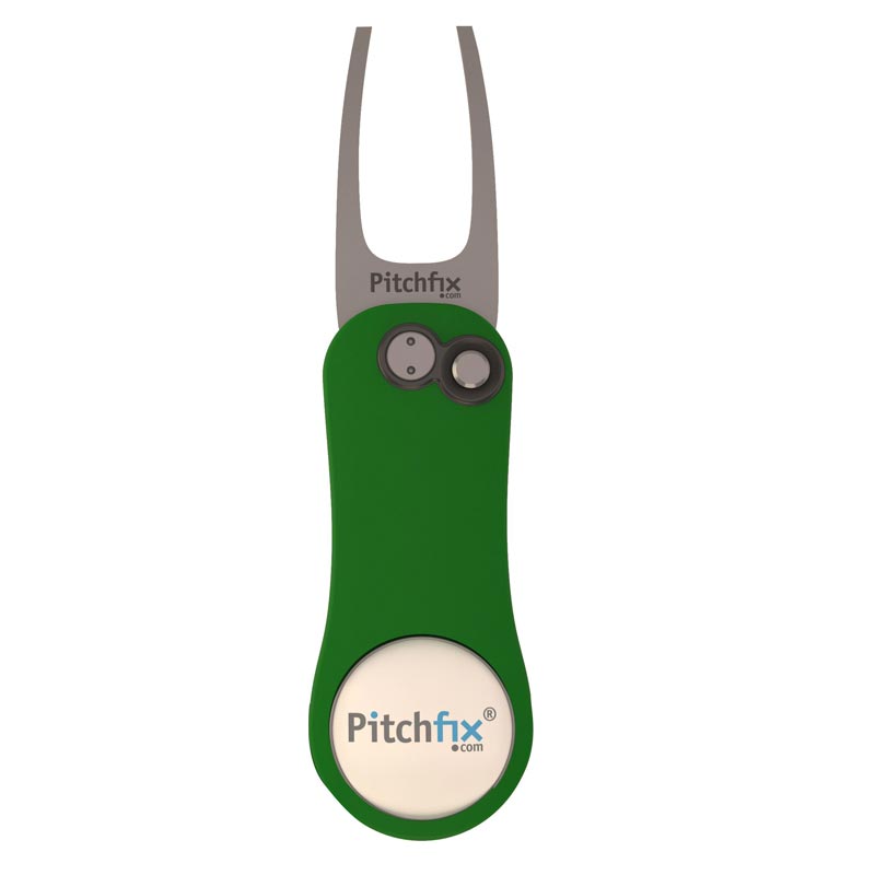 Pitchfix Original 2.0 Golf Divot Tool - Green