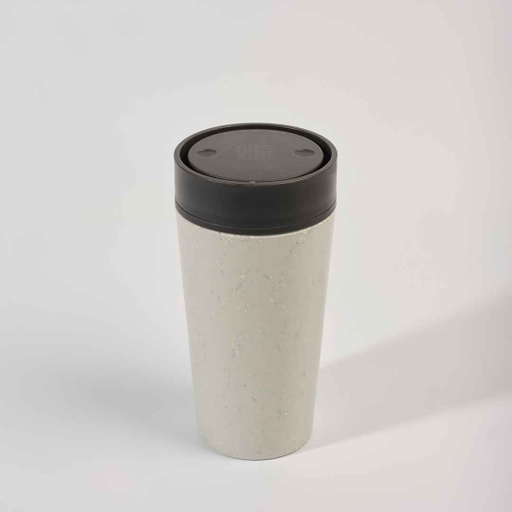 Circular Cup 12oz Chalk & Storm Grey