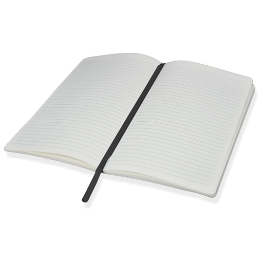 RULBUK - SANTHOME Softcover Ruled A5 Notebook Black