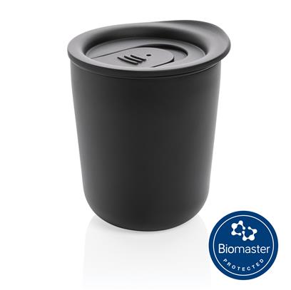 CELLE – Classic Coffee Tumbler – Black (anti-microbial)