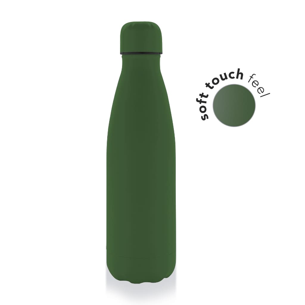 GRODNO – Soft Touch Insulated Water Bottle – Green