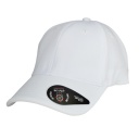 [SC 105 - White/White] Santhome Nu-Fit® Performance Stretch-Fitted Cap - White / White