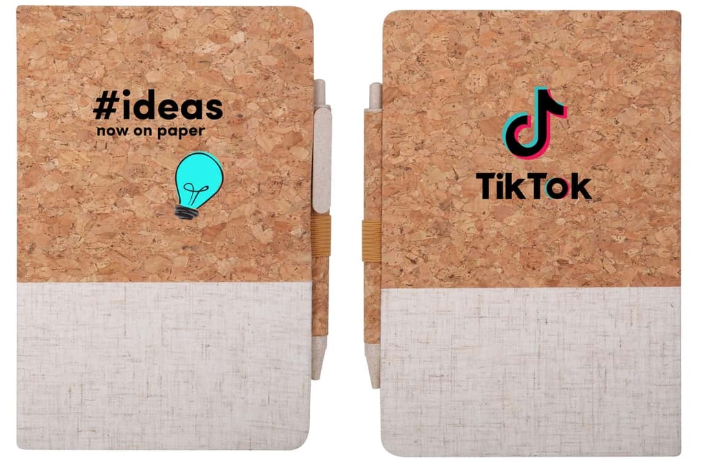 Tiktok Cork Notebook