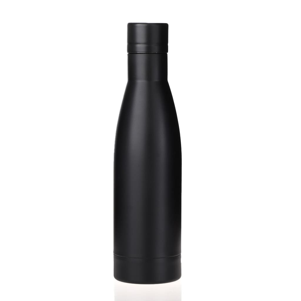 NIESKY – Copper Vacuum Insulated Double Wall Water Bottle – Black