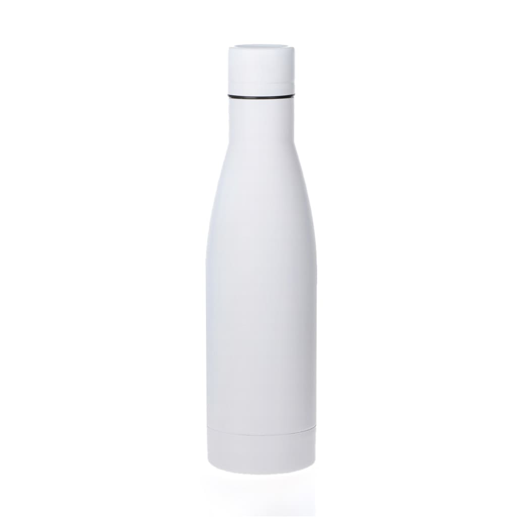 NIESKY – Copper Vacuum Insulated Double Wall Water Bottle – White