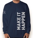 AU Crew Pullover Sweatshirt - Navy Blue