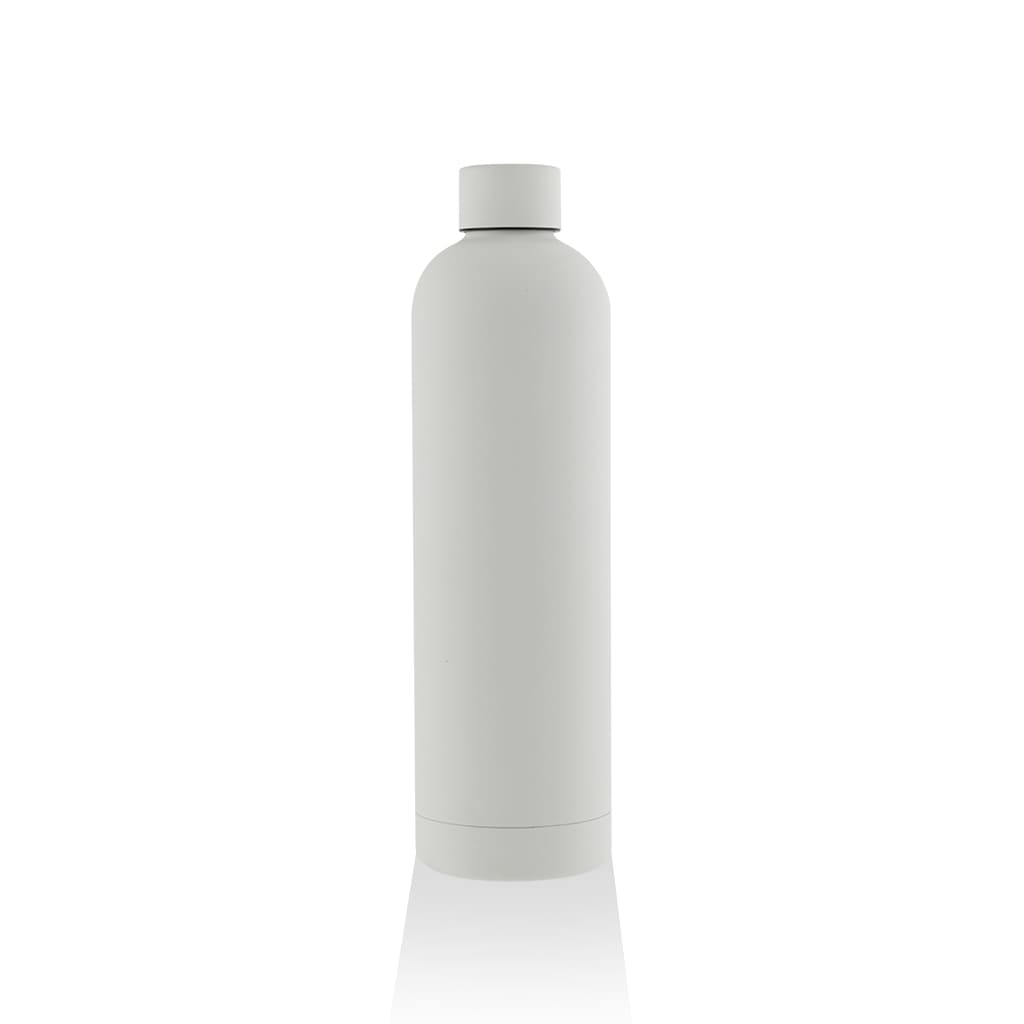 TAUNUS – Soft Touch Insulated Water Bottle – 750ml – White