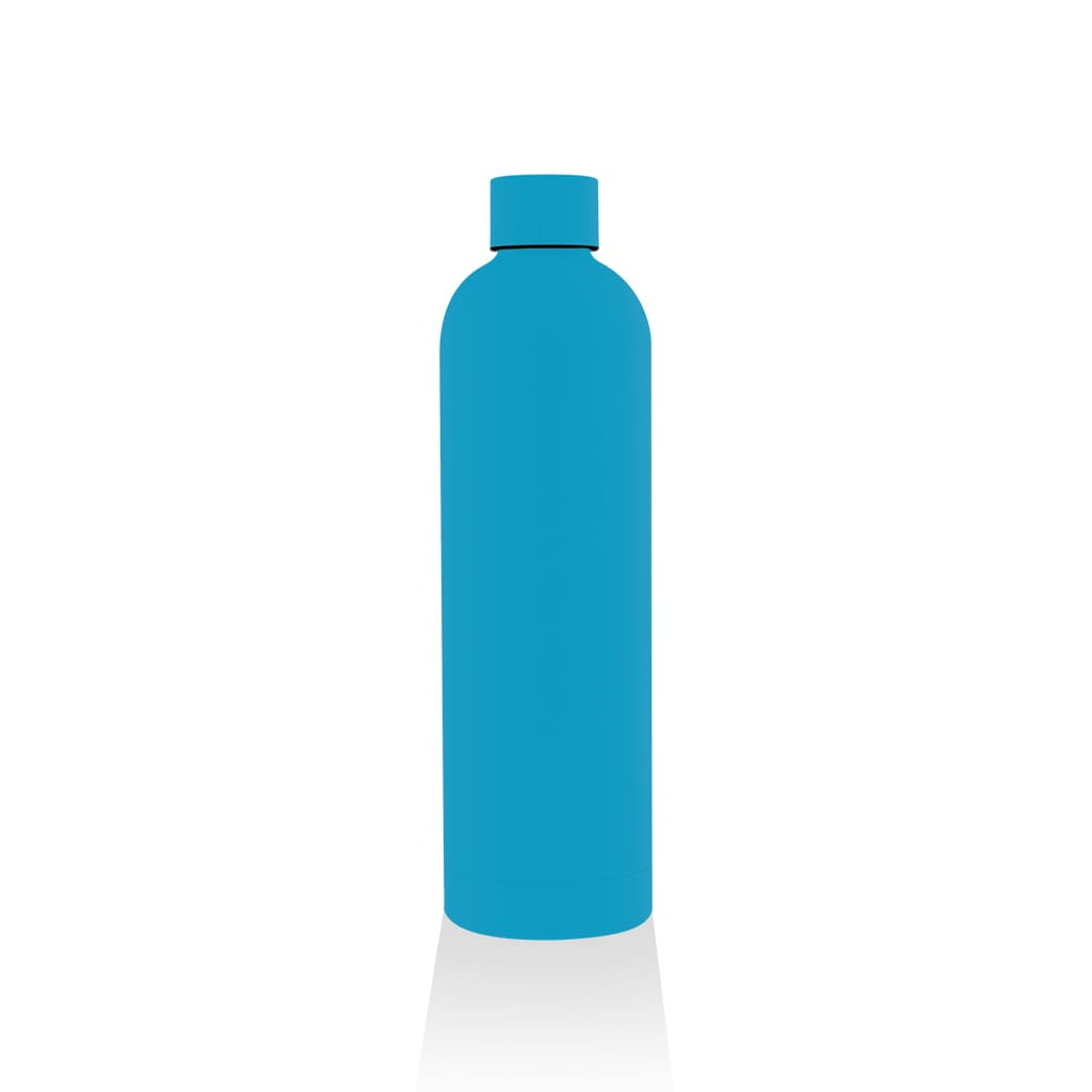 TAUNUS – Soft Touch Insulated Water Bottle – 750ml – Aqua Blue