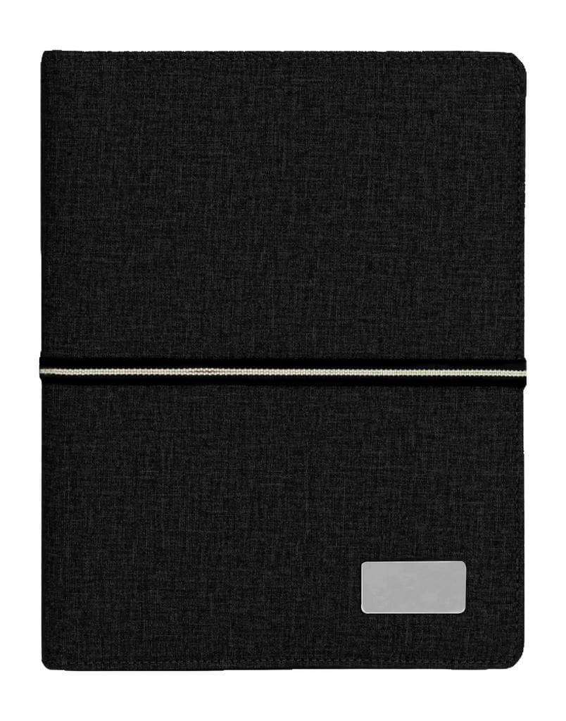 AIGIO – Giftology A5 Notebook Organiser With 10000mAh Powerbank – Black