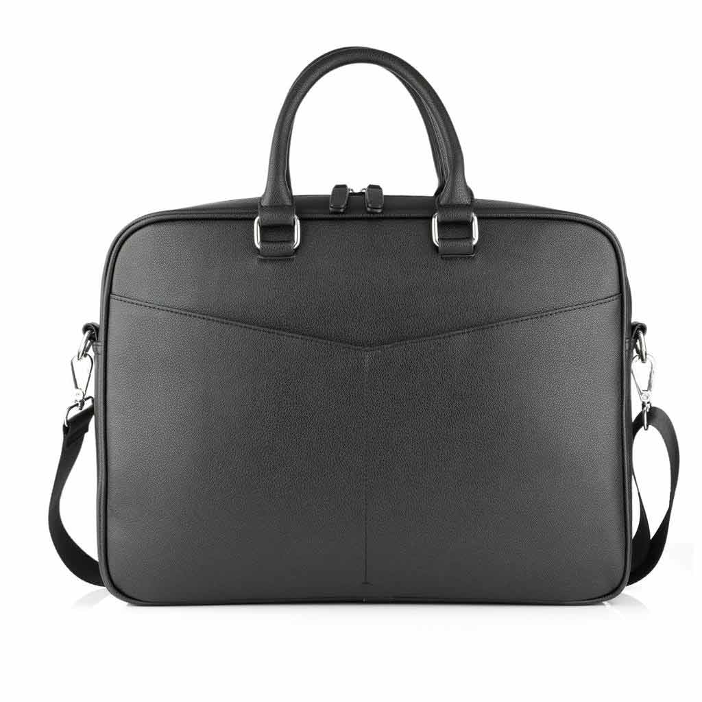 TRANAS – SANTHOME Elegant PU 15.6″ Laptop Bag