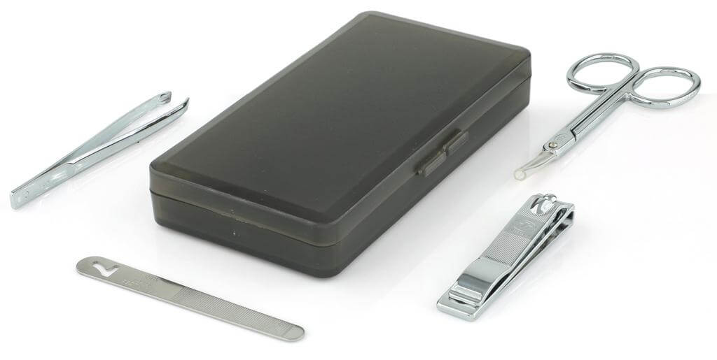 GLINA – Premium Grooming / Manicure Set – Silver